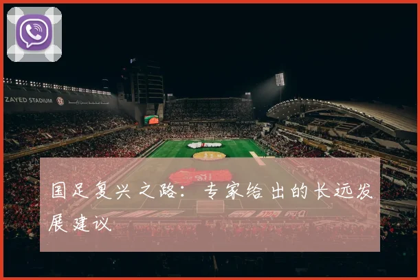 国足复兴之路：专家给出的长远发展建议
